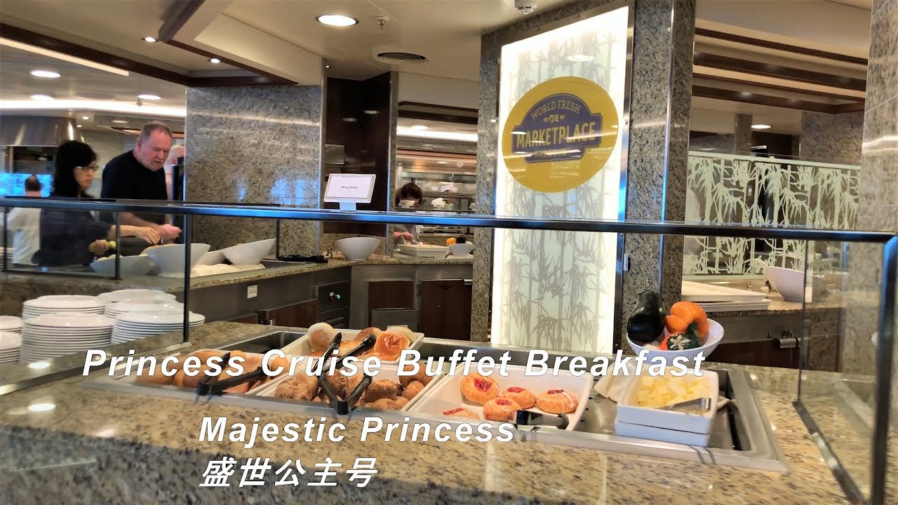 Princess Cruises Breakfast Buffet On Majestic Princess 4K YouTube