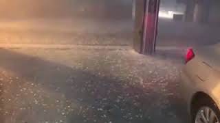 Yağmurdan kaçan vatandaşı içeri almadılar