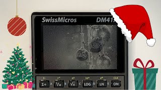 Swissmicros DM41X Plays Jingle Bells