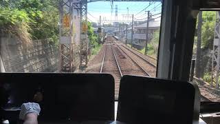 都営5500形 快速 東中山→京成船橋 運転風景&前面展望