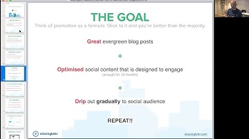 Missinglettr Webinar Recording (Discover how to grow your blog the right way)