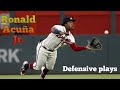 Ronald acuña jr. 2019 | Defensive plays