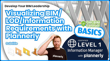 Visualizing BIM/LOD/Information Requirements with Plannerly