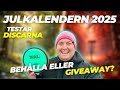 Testar discar från Julkalendern 2025 - Behålla eller GIVEAWAY?