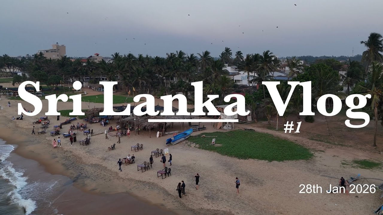 Sri Lanka Vlog! Marathon training while traveling! #1