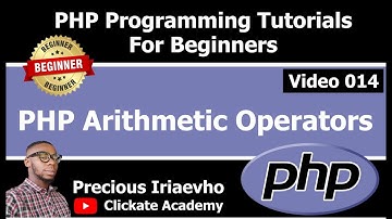 014 - PHP Arithmetic Operators | PHP Tutorial for Beginners Full Course