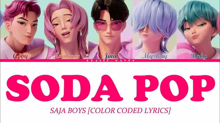 SAJA BOYS (사자 보이즈) - SODA POP (Color Coded Lyrics) KPOP Demon Hunters