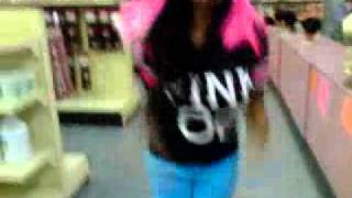 Nikki Minaj at Beauty World hair store in Wilmington NC