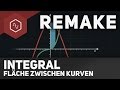 Fläche zwischen 2 Kurven - Integral