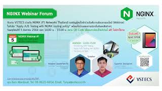 Post NGINX Webinar Forum #1 : Apply A/B testing with NGINX routing policy