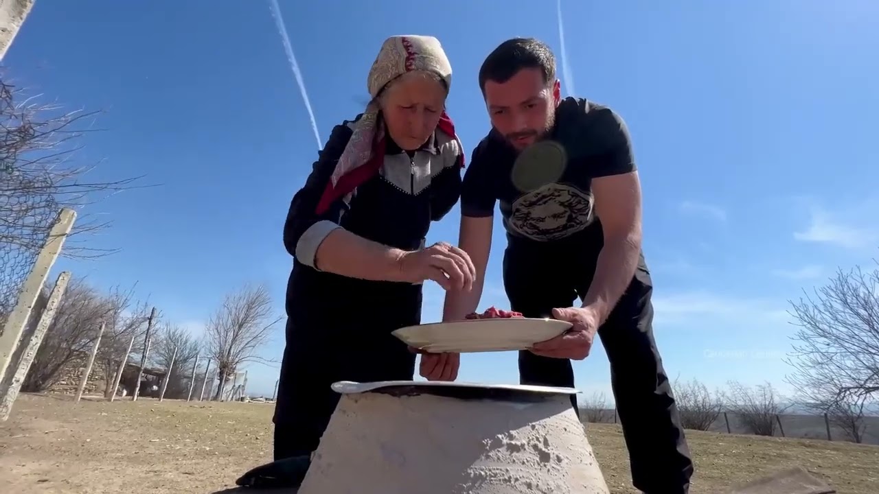 Eating Show Village Food / Life in a Remote Village / Daily Life of a Village Farmer