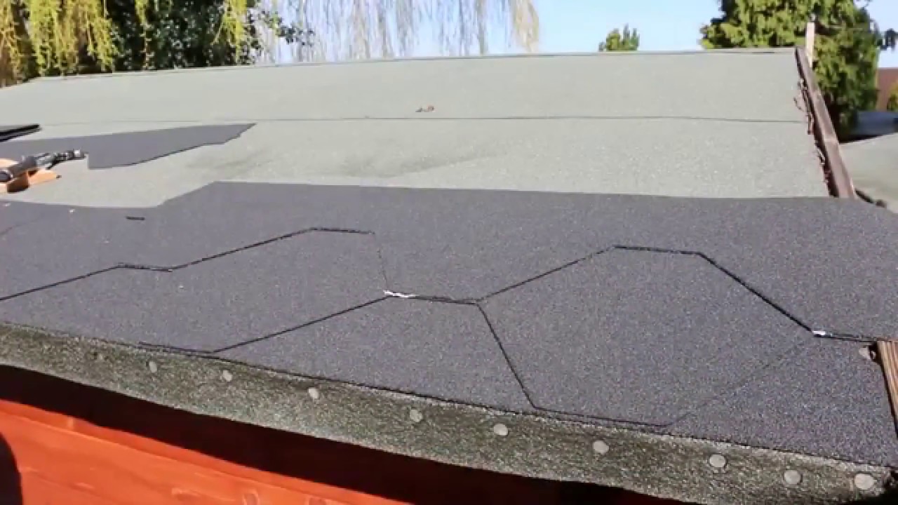 How to install shingles on your log cabin YouTube