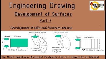 Engineering Drawing-Development of surfaces-Part-2