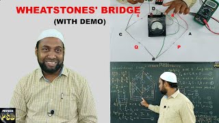 Wheatstone's Bridge| Demonstration| Current Electricity| Class 12 Physics| experiment
