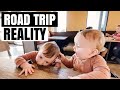 The REALITY of road tripping 48 hours with FOUR kids in ONE van | Family Road Trip Across Country