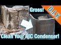 How To Clean Your Air Conditioner Condenser Coil (Step By Step)