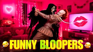 FUNNIEST BLOOPERS OF SCARIEST MOVIES 😂
