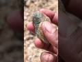 Green Rough Gem Stone Founded in River - Part 2
