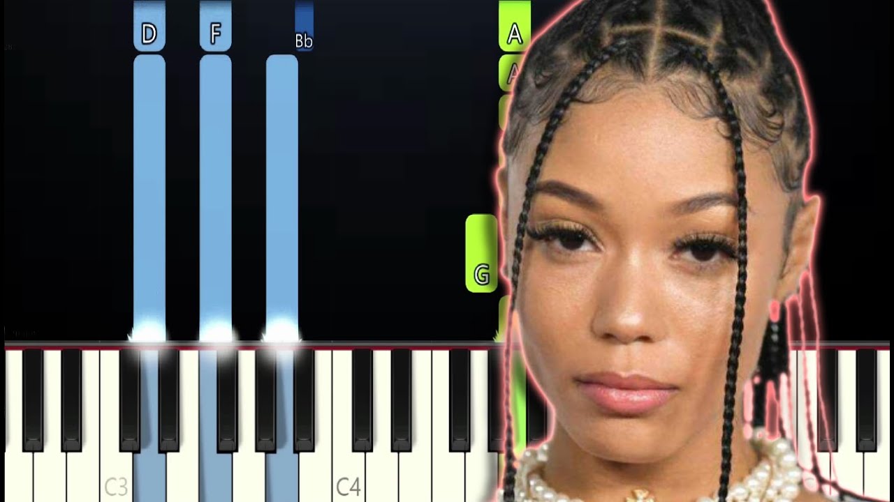 Coi Leray TWINNEM (Piano Tutorial) YouTube