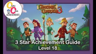 Gnomes Garden 3: Level 18 Walkthrough 3 Stars XBOX ONE 100% Achievement Guide 1080p