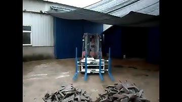 Forklift Attachments Single Double Pallet Handler，Multiple Load or Single-Double Pallet Handler