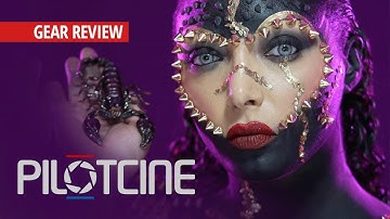 Scorpion Photoshoot - PilotCine Atomcube Rx7 Lights