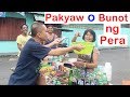 PAKYAW PANINDA O BUNOT NG PERA SA PALANGGANA