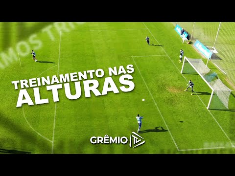 Tricolor realiza treino de finalizações no CT l GrêmioTV