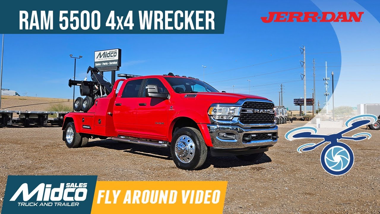 RAM 5500 SLT 4x4 Jerr-Dan MPL-60 Wrecker Tow Truck - YouTube