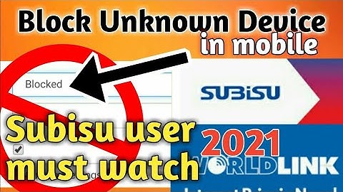 how to block wifi user in nokia router|Subisu wifi user ko block kaise kare