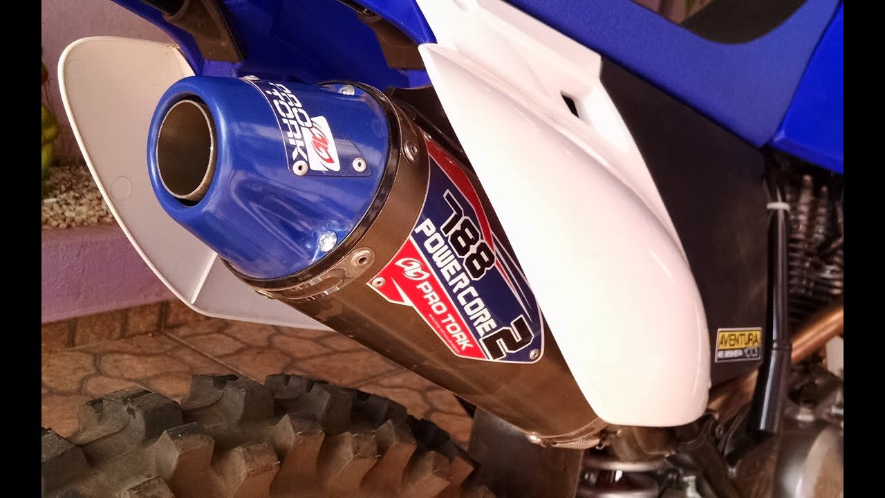 新品 PRO TORK 788 POWERCORE2 マフラー CRF230F YouTube