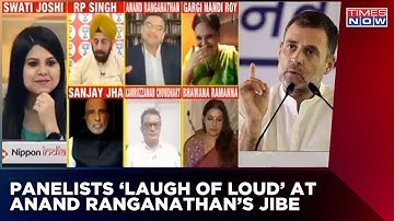 Anand Ranganathan Jibe Makes Panelists Laugh, ‘Rahul Gandhi Will Unite India, But Against Congress’