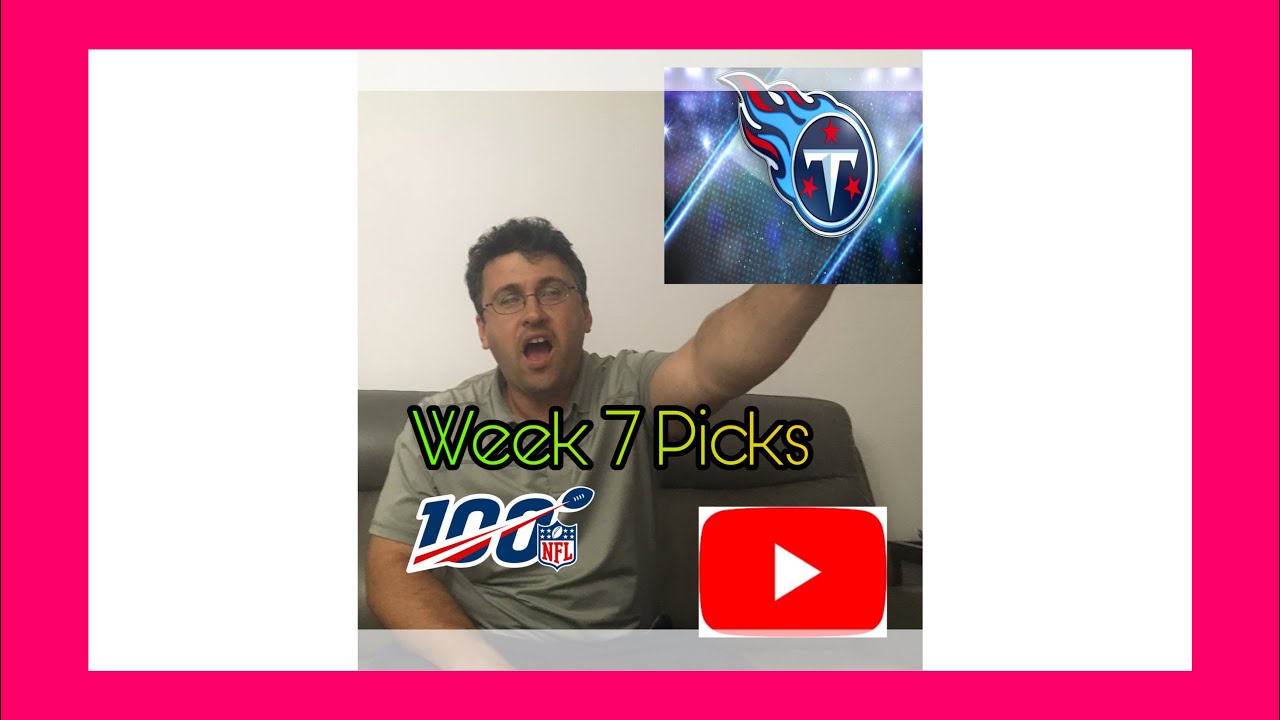 Week 7 NFL Picks/ Week 6 results how well are we doing so far!!!!!