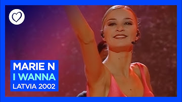 Marie N - I Wanna | Latvia 🇱🇻 | Winner of Eurovision 2002