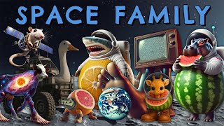 All Space Family Italian Brainrot Meme