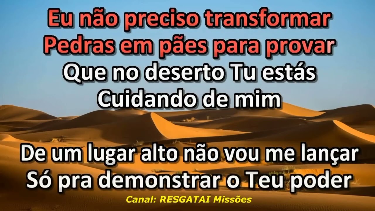 DESERTO - PLAYBACK 2 TONS ABAIXO - MARIA MARÇAL