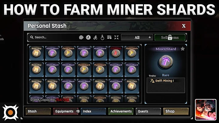 The Forge - How to Farm Miner Shard Runes