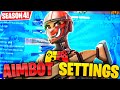 BEST Controller SETTINGS for Fortnite *AIMBOT* | Fortnite Season 4 SETTINGS For PS4/XBOX 🎯🎮