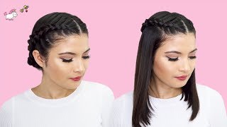 Peinados Con Trenzas Para Cabello Corto  Faciles y Rapidos  Bessy Dressy