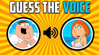 Guess FAMILY GUY Characters by Their VOICE | FAMILY GUY Quiz screenshot 3