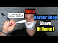 Feather Artist Club SS Folding Straight Razor Shave & Review