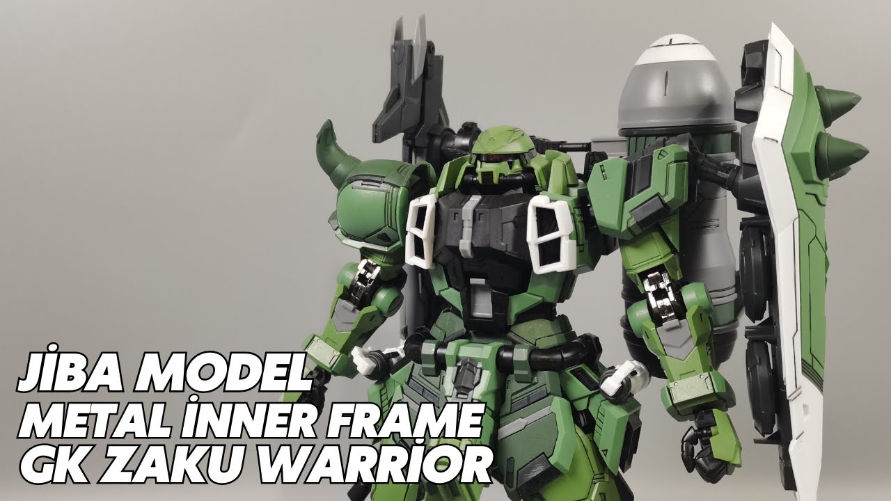 JiBa Model GK Style Zaku Warrior - YouTube