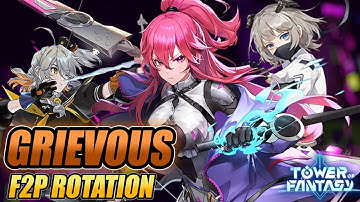 Frigg Grievous Explosion Build / F2P Rotation / Very HARD to pull off - Tower Of Fantasy Global