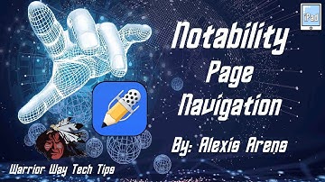 Notability Page Navigation by Alexis Arens
