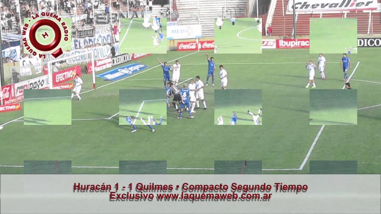 Huracan 1 - 1 Quilmes - Compacto Segundo Tiempo - www.laquemaweb.com.ar huracan 2019