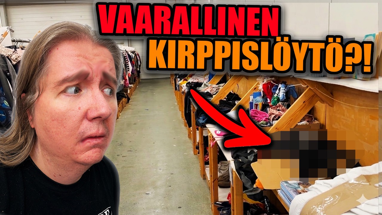 Älä IKINÄ osta tätä kirppikseltä! ⚠️ Testissä Oulun uudet kirpputorit?!?