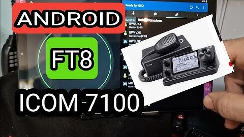 ANDROID APP & ICOM IC-7100