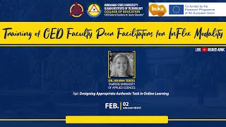 Designing Appropriate Authentic Task in Online Learning (Dr. Hanna Teras)