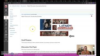 Week 9 Overview Puente 1A fall 22