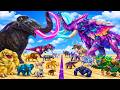 Incredible Animals Race vs Dinosaurs vs Prehistoric Mammals Speed Race Run: Who Will Win?ARBS #2026